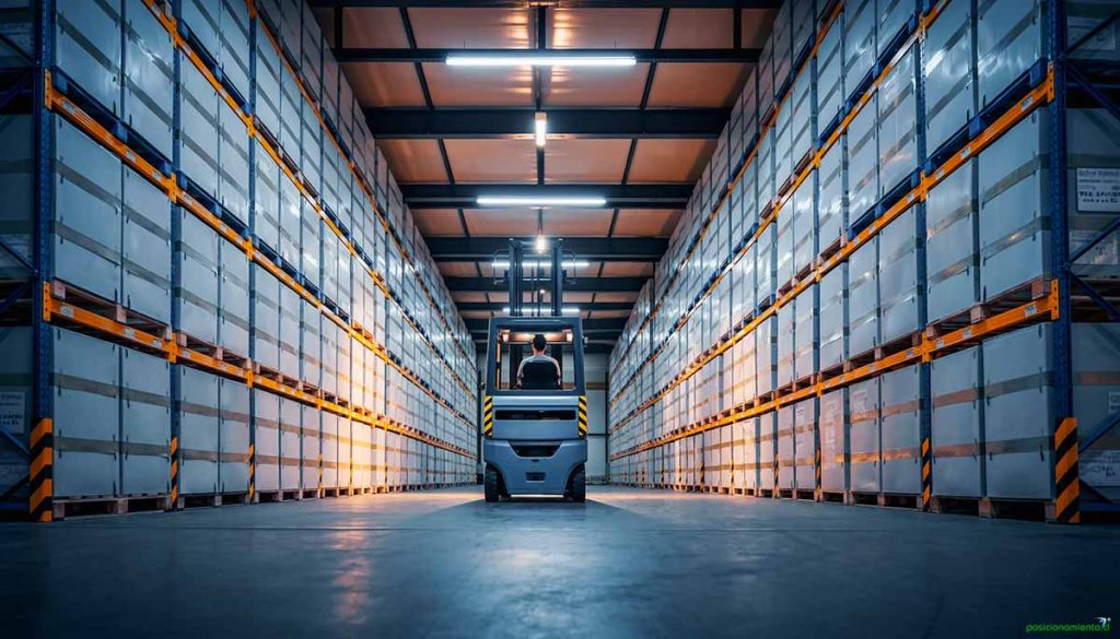 Venta de Estanterías metálicas para bodegas