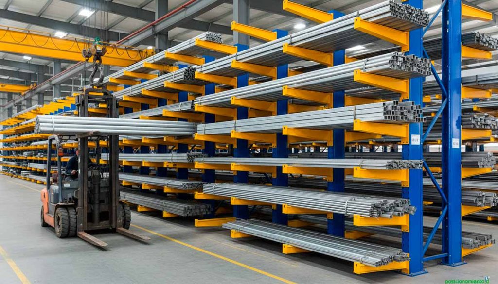 Racks industriales para centros de distribución